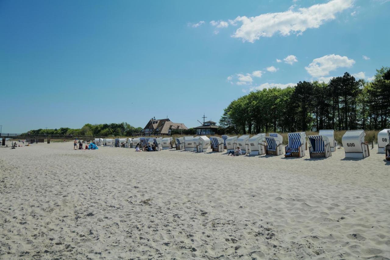 Ferienwohnungen Meerfarbig Zingst - Haustierfrei -Terrasse Mit Strandkorb Oder Balkon - E-Ladesaeule - Parkplatz - Wlan - Fahrradschuppen - Waschtrockner - Ruhig Und Zentral - Nichtraucher Zewnętrze zdjęcie