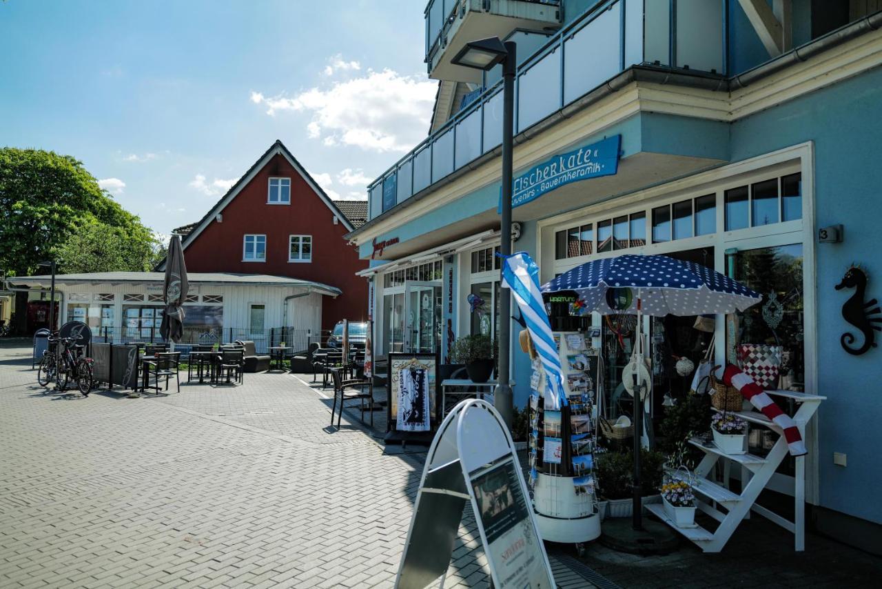 Ferienwohnungen Meerfarbig Zingst - Haustierfrei -Terrasse Mit Strandkorb Oder Balkon - E-Ladesaeule - Parkplatz - Wlan - Fahrradschuppen - Waschtrockner - Ruhig Und Zentral - Nichtraucher Zewnętrze zdjęcie