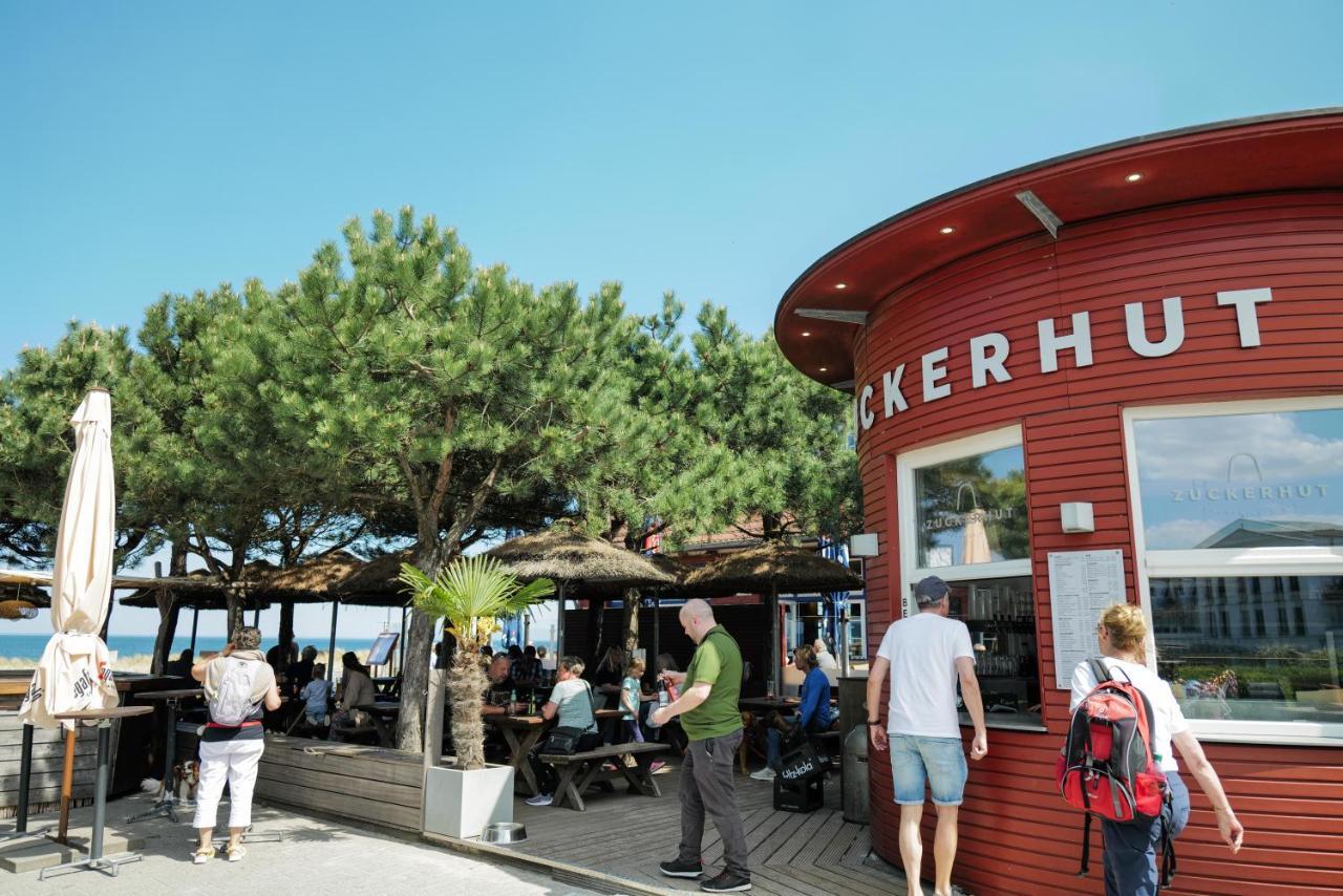 Ferienwohnungen Meerfarbig Zingst - Haustierfrei -Terrasse Mit Strandkorb Oder Balkon - E-Ladesaeule - Parkplatz - Wlan - Fahrradschuppen - Waschtrockner - Ruhig Und Zentral - Nichtraucher Zewnętrze zdjęcie