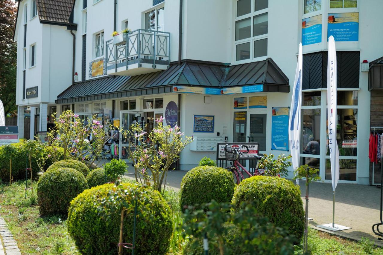 Ferienwohnungen Meerfarbig Zingst - Haustierfrei -Terrasse Mit Strandkorb Oder Balkon - E-Ladesaeule - Parkplatz - Wlan - Fahrradschuppen - Waschtrockner - Ruhig Und Zentral - Nichtraucher Zewnętrze zdjęcie