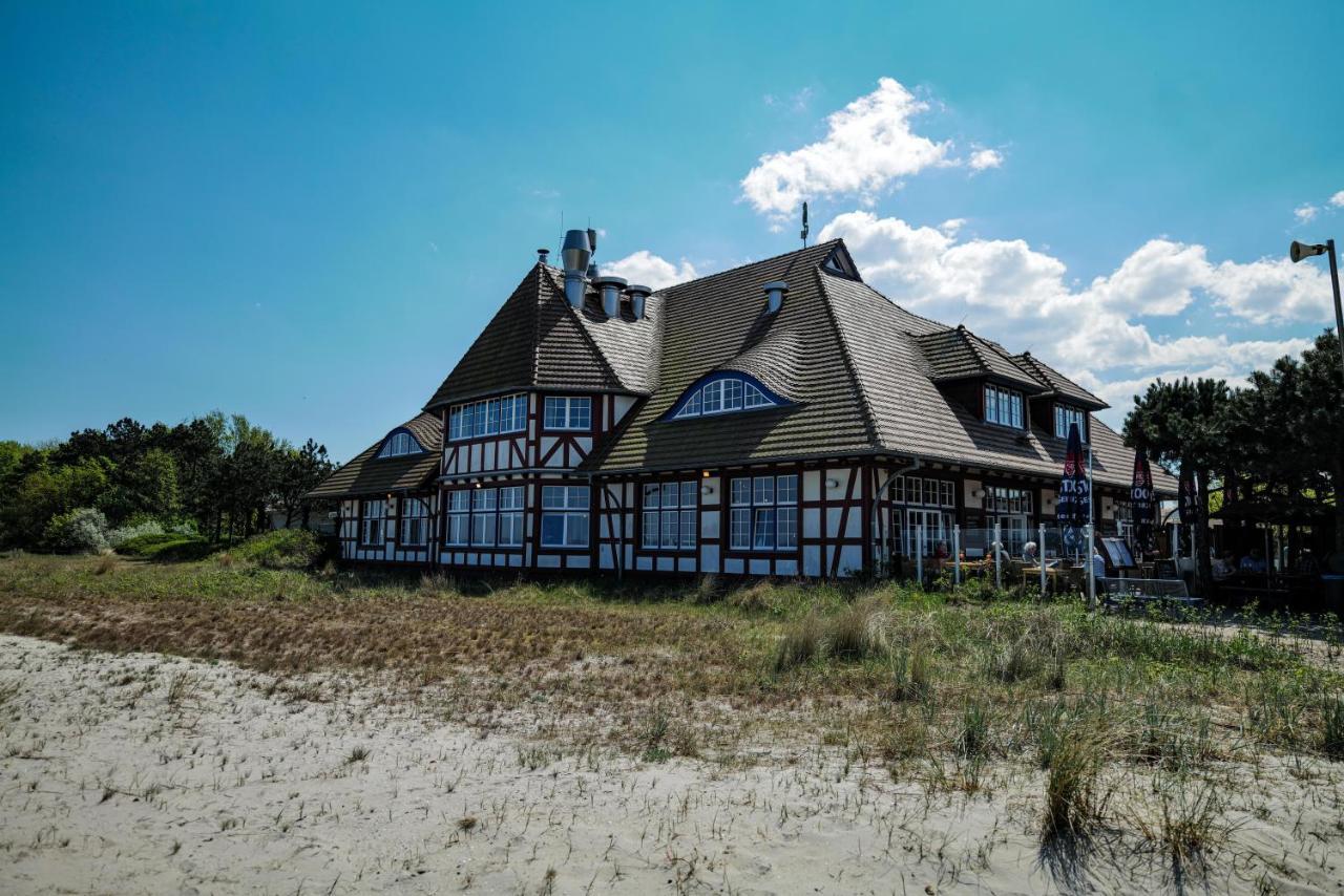 Ferienwohnungen Meerfarbig Zingst - Haustierfrei -Terrasse Mit Strandkorb Oder Balkon - E-Ladesaeule - Parkplatz - Wlan - Fahrradschuppen - Waschtrockner - Ruhig Und Zentral - Nichtraucher Zewnętrze zdjęcie
