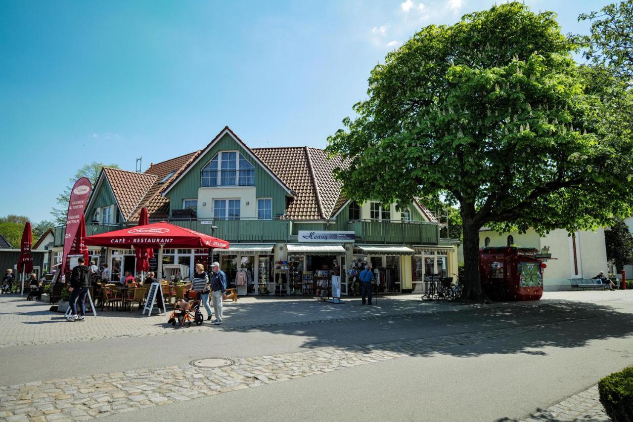 Ferienwohnungen Meerfarbig Zingst - Haustierfrei -Terrasse Mit Strandkorb Oder Balkon - E-Ladesaeule - Parkplatz - Wlan - Fahrradschuppen - Waschtrockner - Ruhig Und Zentral - Nichtraucher Zewnętrze zdjęcie
